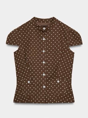 Zara Polka Dot Top